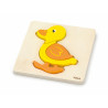 Puzzle din lemn - rata, Viga