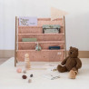 Raft organizator de carti pentru copii, material reciclat Terrazzo Clay, 3 Sprouts
