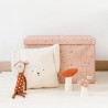 Cufar pliabil pentru camera copiilor, material reciclat Terrazzo Clay, 3 Sprouts