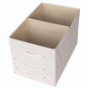 Cufar pliabil pentru camera copiilor, material reciclat Terrazzo Cream, 3 Sprouts