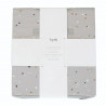Cufar pliabil pentru camera copiilor, material reciclat Terrazzo Grey, 3 Sprouts