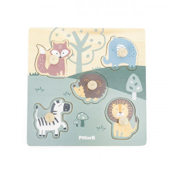 Puzzle cu manere – Animale,...