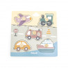 Puzzle cu manere – Transport, PolarB Viga