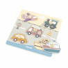 Puzzle cu manere – Transport, PolarB Viga
