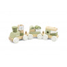 Trenulet modular cu animale, colectia Green, PolarB Viga
