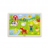 Puzzle animale de la ferma