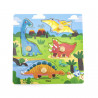 Puzzle cu manere, Dinozauri, Viga