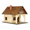 Set constructie arhitectura Fierarie, 86 piese din lemn, Walachia