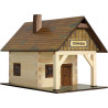 Set constructie arhitectura Fierarie, 86 piese din lemn, Walachia