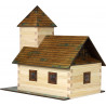 Set constructie arhitectura Biserica, 213 piese din lemn, Walachia
