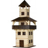 Set constructie arhitectura Turn, 276 piese din lemn, Walachia