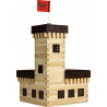 Set constructie arhitectura Castel de vara, 296 piese din lemn, Walachia