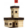 Set constructie arhitectura Castel de vara, 296 piese din lemn, Walachia