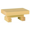Set de construit Obiecte de mobilier, 128 piese din lemn, Walachia