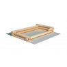 Set constructie arhitectura Vario Suitcase, 72 piese din lemn, Walachia
