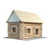 Set constructie arhitectura Vario Suitcase, 72 piese din lemn, Walachia