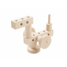 Set gama Construct Mini format din 44 piese, pentru construit masini, animale si alte modele, Walachia