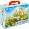 Set gama Construct Mini format din 44 piese, pentru construit masini, animale si alte modele, Walachia