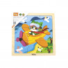 Puzzle din 9 piese mari - Avion, Viga