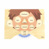 Puzzle Fata umana - Baiat, Viga