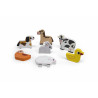 Puzzle senzorial incastrat - Ferma, Viga