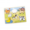 Puzzle senzorial incastrat - Ferma, Viga