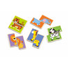 Puzzle Gaseste perechea - Animale salbatice, Viga
