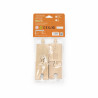 Set extensii sine din lemn pentru trenulete, 4 buc, drepte mini,Viga