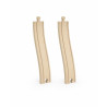 Set extensii sine din lemn in panta pentru trenulete, 2 buc,Viga