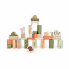 Set cuburi din lemn 50 buc - Padure, Viga