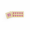 Set puzzle Potriveste numarul, Viga