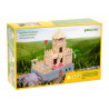 Set constructie arhitectura Vario Fort, 194 piese din lemn, Walachia