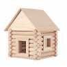 Set constructie arhitectura Vario, 72 piese din lemn, Walachia