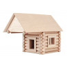 Set constructie arhitectura Vario, 72 piese din lemn, Walachia