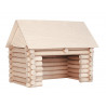 Set constructie arhitectura Vario, 72 piese din lemn, Walachia