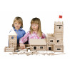 Set constructie arhitectura Vario XL, 184 piese din lemn, Walachia