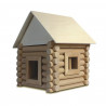 Set constructie arhitectura Vario Box, 450 piese din lemn (VARIO + XL + FORT), Walachia
