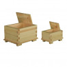 Set de construit Cufere cu capac, 92 piese din lemn, Walachia