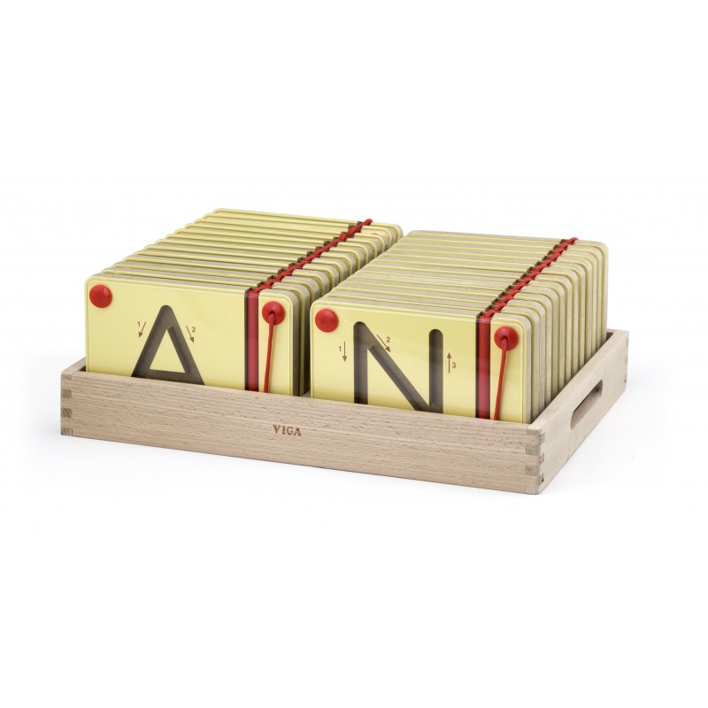 Jucarii Magnetice - Set magnetic de scriere - Litere mari, Viga