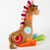 Jucarie gigant din plus cu activitati Girafa, PlayQ Sigikid