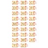 Set magnetic de scriere - Litere mari, Viga
