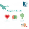 Joc de atentie si indemanare cu palete Paddle Play, BS Toys