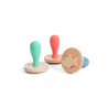 Stampile din lemn pentru nisip, BS Toys