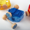 Trenulet Safari din plus cu animalute, PlayQ Sigikid