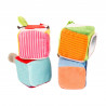 Set de cuburi senzoriale cu activtati, PlayQ Sigikid
