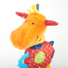 Jucarie senzoriala din plus cu activitati Girafa exploratoare, PlayQ Sigikid