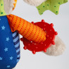 Jucarie senzoriala din plus cu activitati Elefant, PlayQ Sigikid