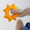 Jucarie senzoriala din plus cu activitati Elefant, PlayQ Sigikid