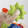 Jucarie senzoriala din plus cu activitati Elefant, PlayQ Sigikid