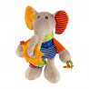 Jucarie senzoriala din plus cu activitati Elefant, PlayQ Sigikid